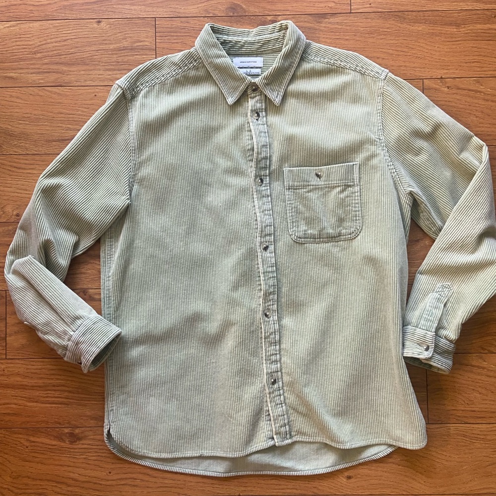 Corduroy overshirt Mens XL